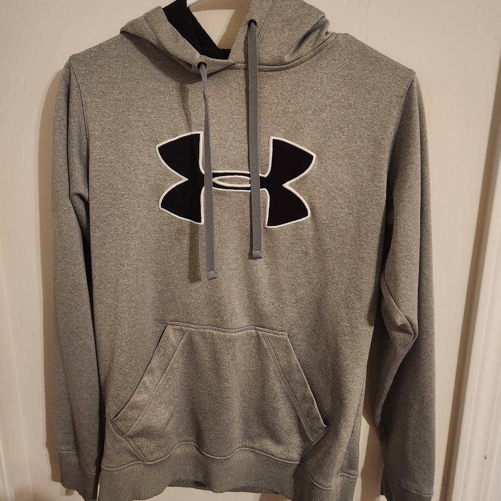 Under Armour Gray and Black Hoodie